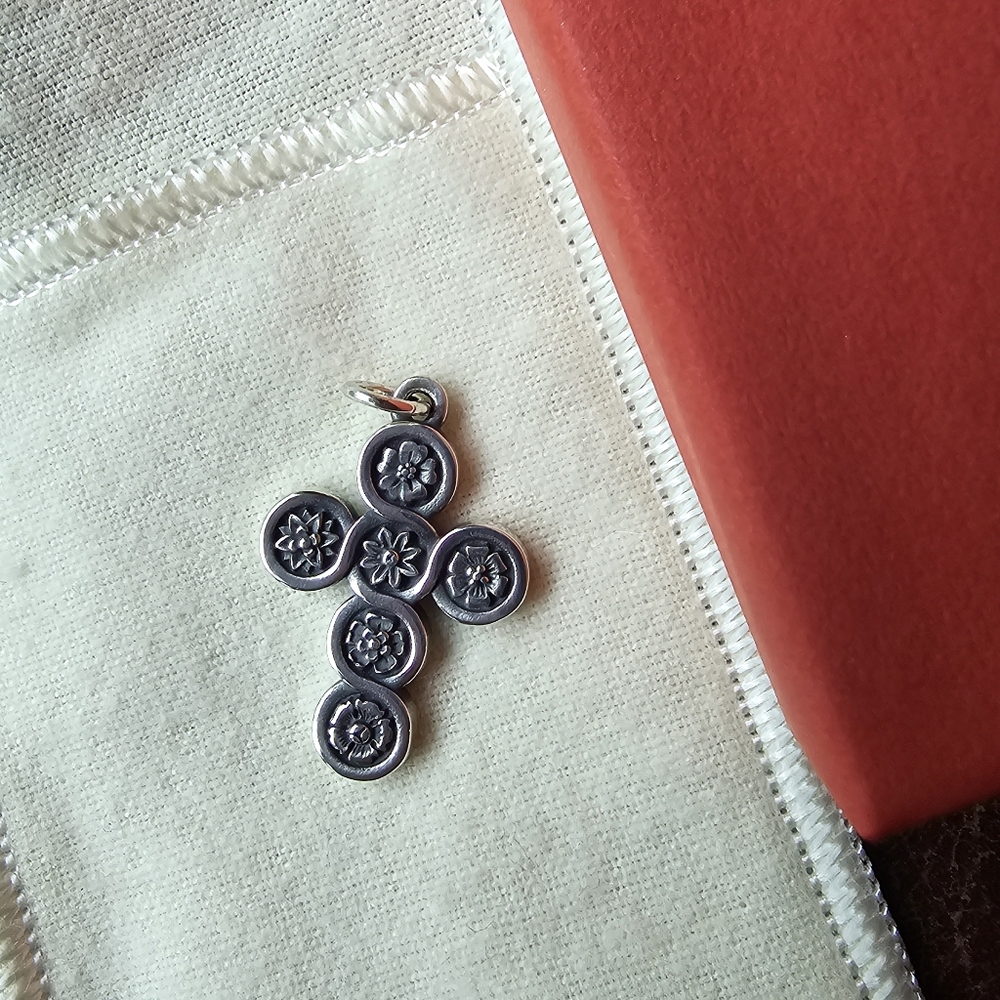 James Avery Flowering Cross Pendant